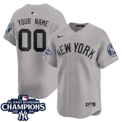 Custom Name/Gender Yankees 2024 AL East Champions Jersey - All Stitched 409VTHNJS032