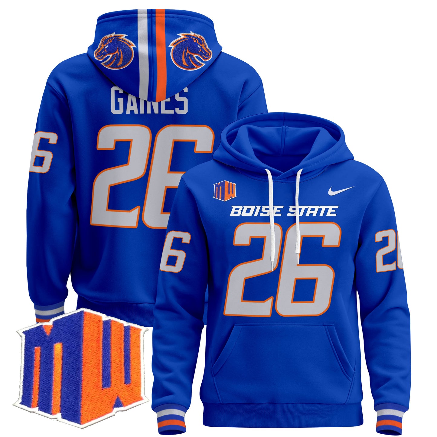 Boise State Broncos 2024 Pullover Hoodie