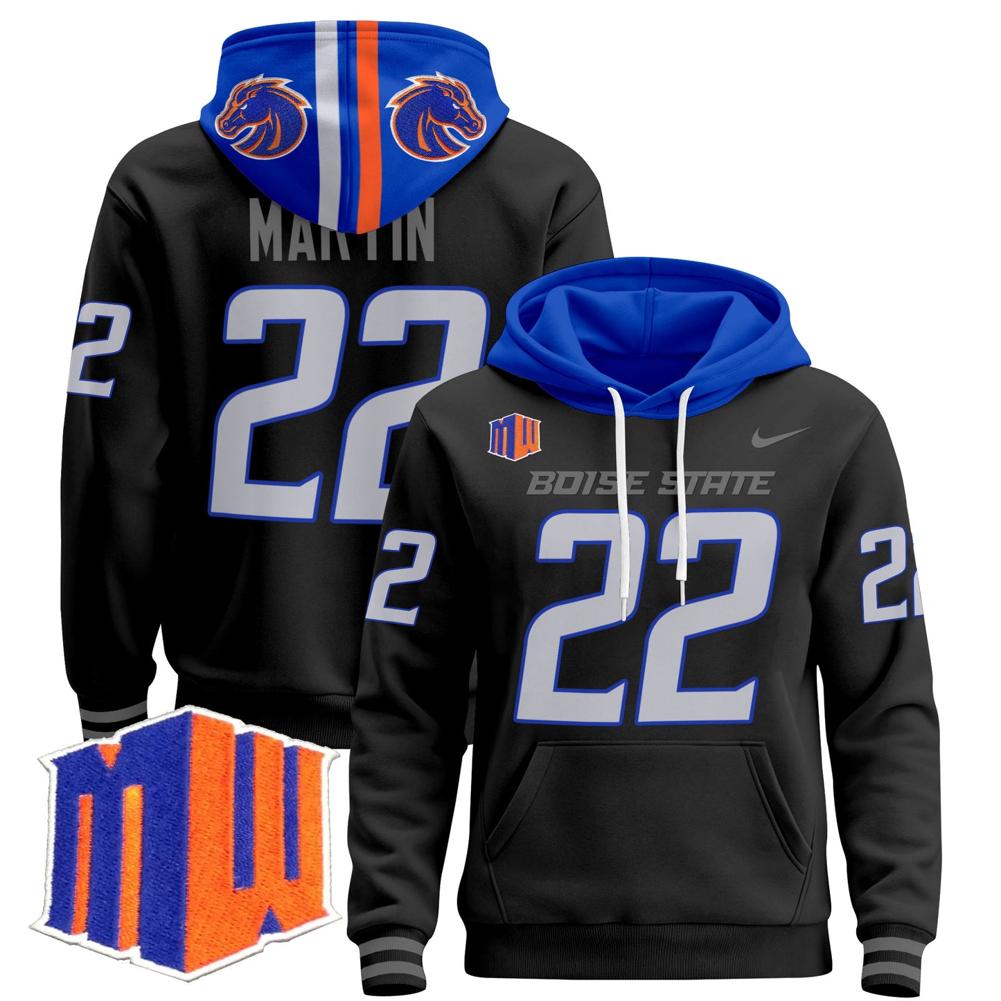 Boise State Broncos 2024 Pullover Hoodie