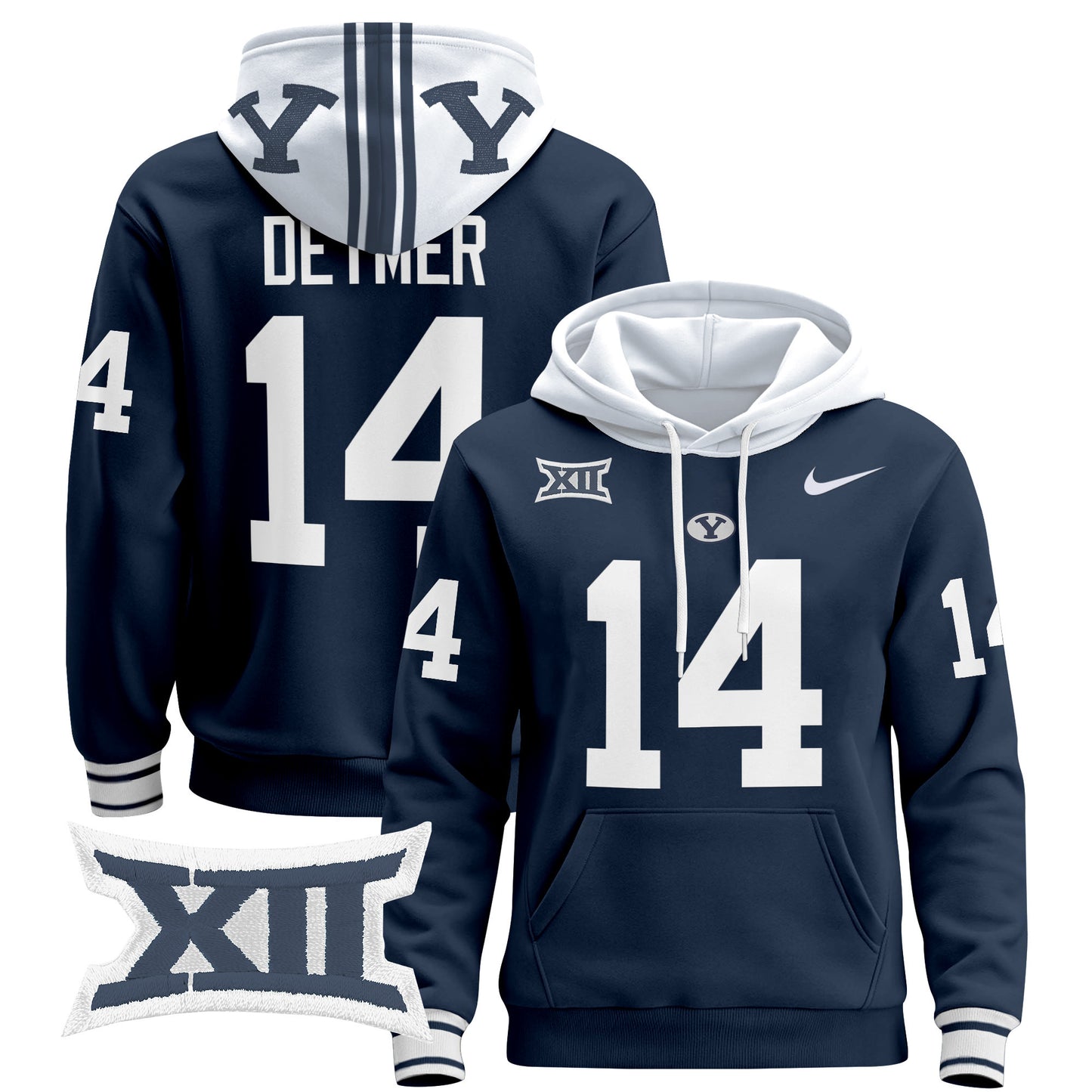 BYU Cougars 2024 Pullover Hoodie