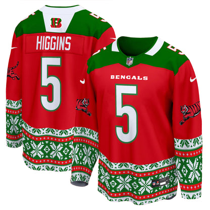 Cincinnati Bengals 2024 Christmas Premier Breakaway Jersey - All Printed