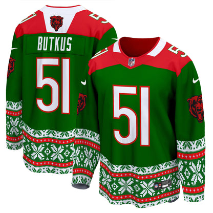 Bears 2024 Christmas Premier Breakaway Jersey - All Printed