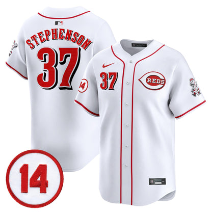 Cincinnati Reds Pete Rose Patch Vapor Premier Limited Jersey - All Stitched