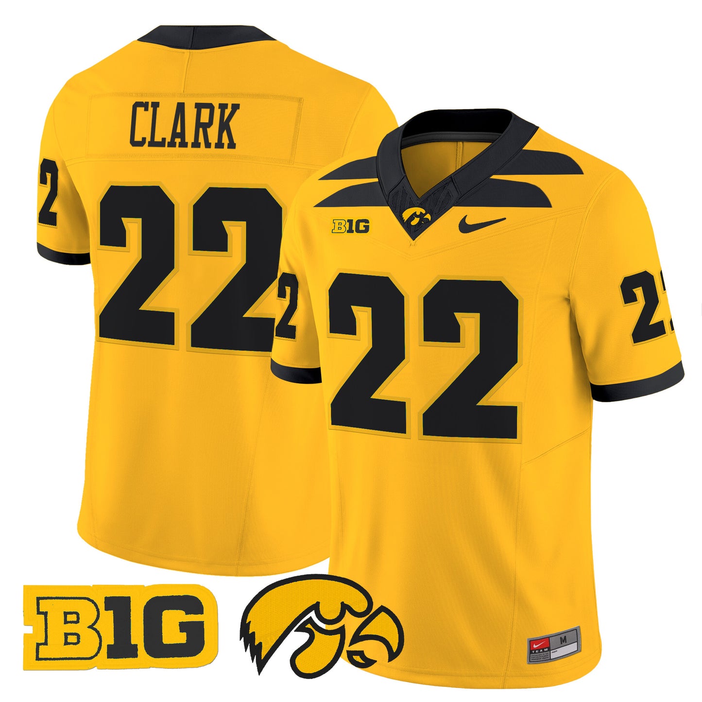 Iowa Hawkeyes 2024 Vapor Limited Jersey - All Stitched