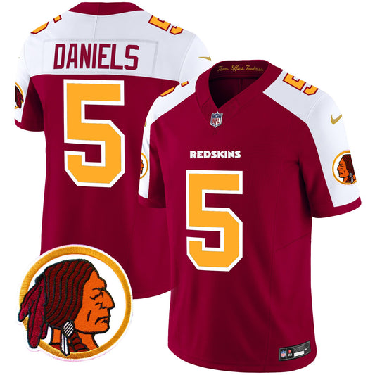 Washington Redskins Throwback Vapor Limited Jersey V2 - All Stitched