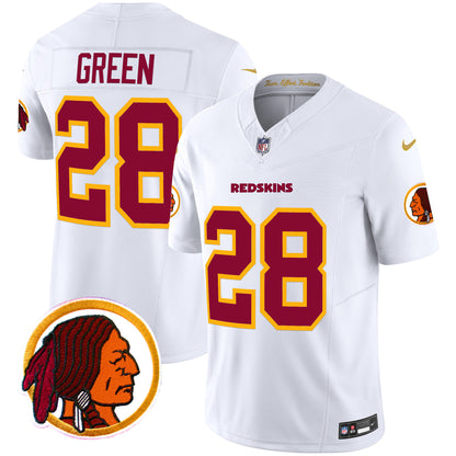 Washington Redskins Throwback Vapor Limited Jersey V2 - All Stitched