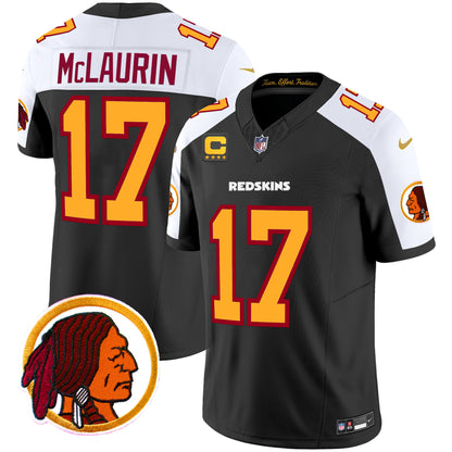 Washington Redskins Throwback Vapor Limited Jersey V2 - All Stitched