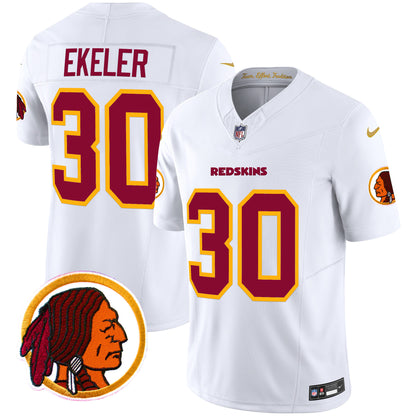 Washington Redskins Throwback Vapor Limited Jersey V2 - All Stitched