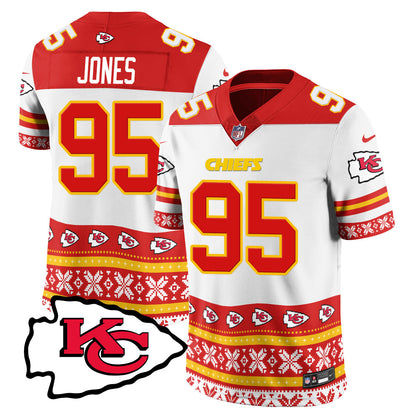 Chiefs 2024 Christmas Vapor Limited Jersey - Printed 410VTTLJS002