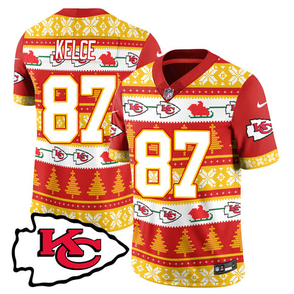 Chiefs 2024 Christmas Vapor Limited Jersey N1 - Printed 410VTTLJS002