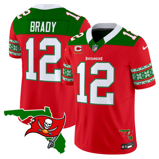 Buccaneers 2024 Christmas Vapor Limited Jersey - All Stitched