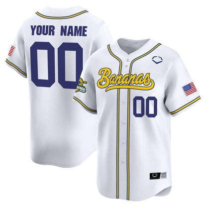 Savannah Bananas Vapor Premier Limited Custom Jersey - All stitched