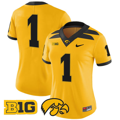 WoIowa Hawkeyes 2024 Vapor Limited Jersey - All Stitched