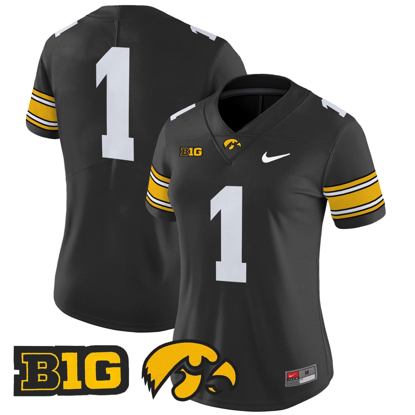 WoIowa Hawkeyes 2024 Vapor Limited Jersey - All Stitched