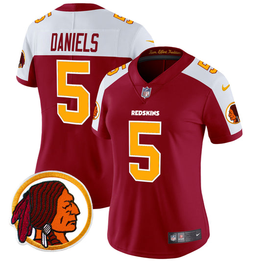 Women's Washington Redskins Throwback Vapor Limited Jersey V2 - All Stitched