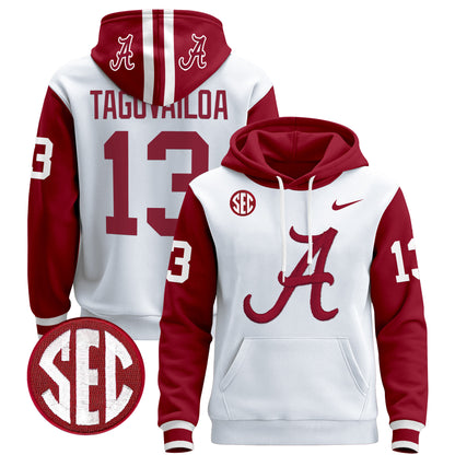 Alabama Crimson Tide 2024 Pullover Hoodie V2 - All Stitched