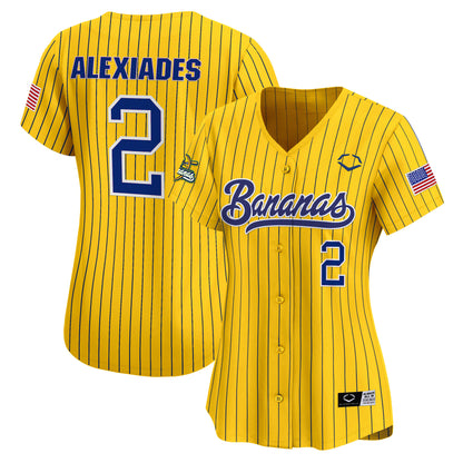 WoSavannah Bananas Vapor Premier Limited Jersey - All stitched