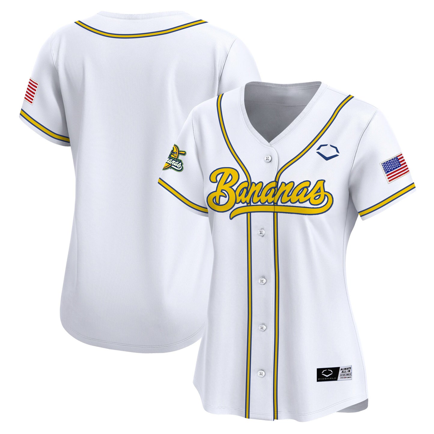 WoSavannah Bananas Vapor Premier Limited Jersey - All stitched