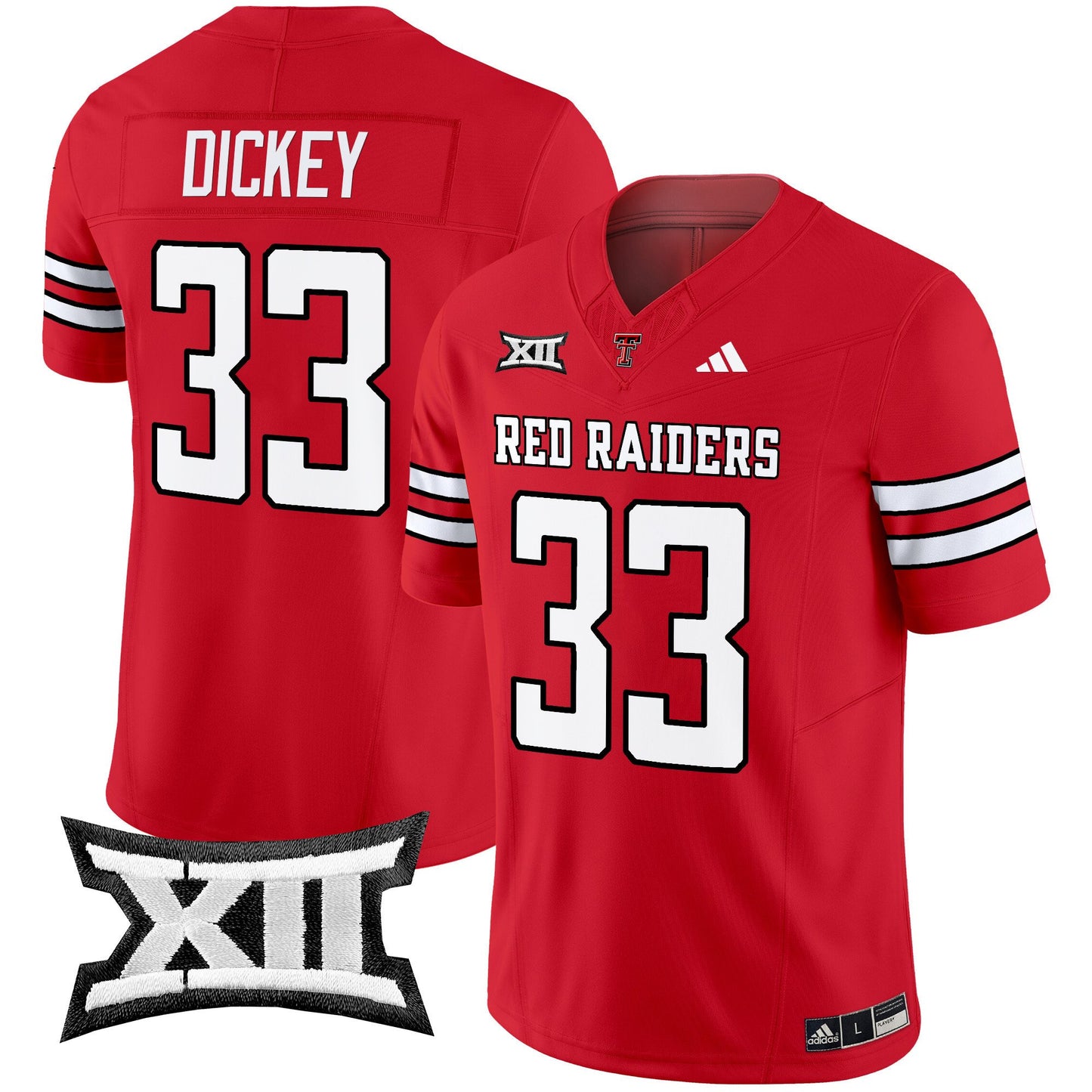 Texas Tech Red Raiders 2024 Vapor Limited Jersey - All Stitched