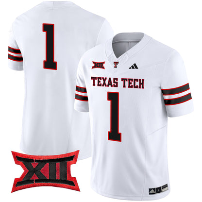 Texas Tech Red Raiders 2024 Vapor Limited Jersey - All Stitched