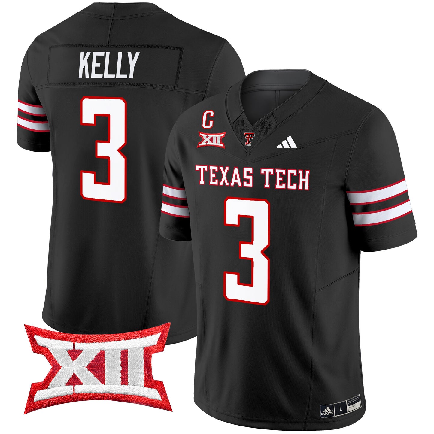 Texas Tech Red Raiders 2024 Vapor Limited Jersey - All Stitched