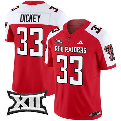 Texas Tech Red Raiders 2024 Vapor Limited Jersey - All Stitched