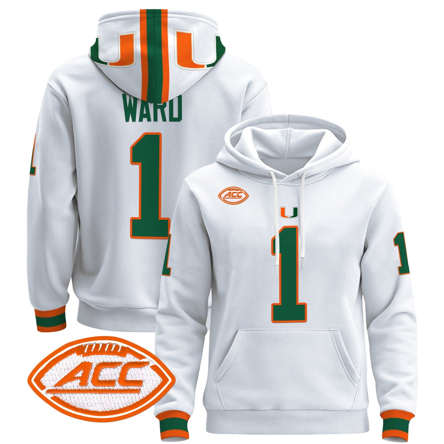 Miami Hurricanes 2024 Pullover Hoodie