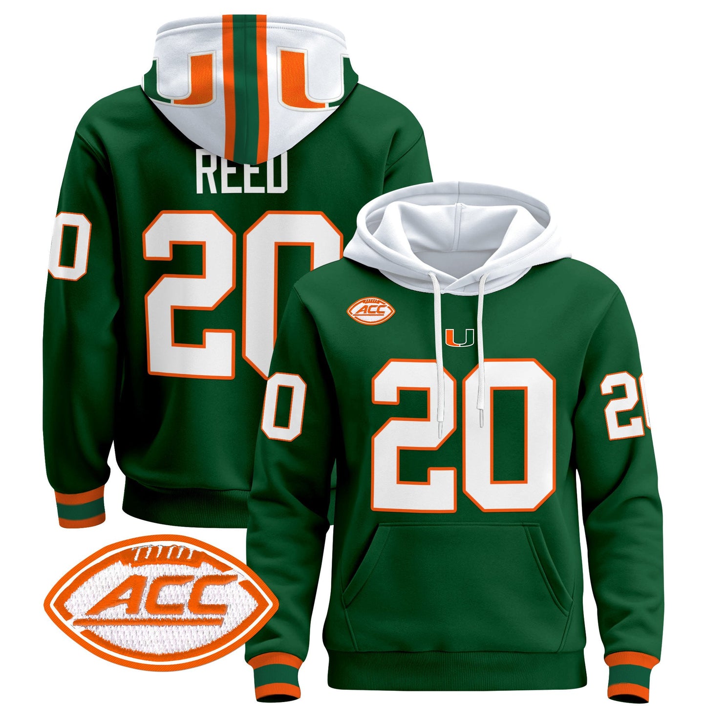 Miami Hurricanes 2024 Pullover Hoodie