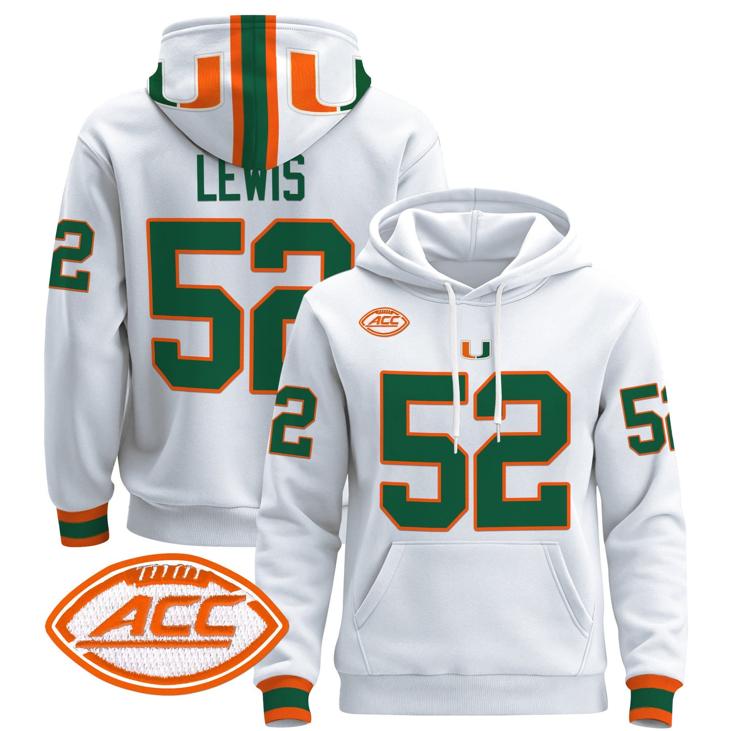 Miami Hurricanes 2024 Pullover Hoodie