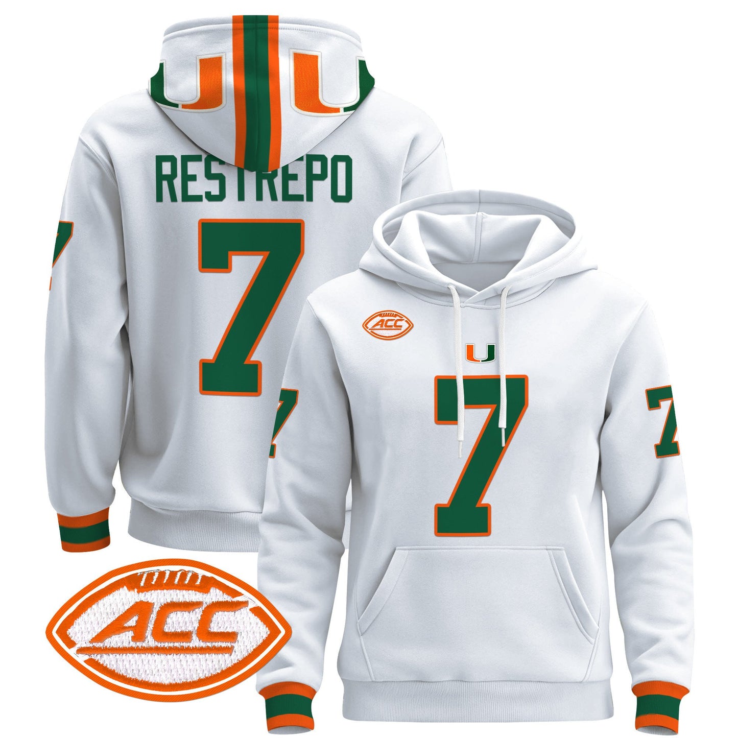 Miami Hurricanes 2024 Pullover Hoodie