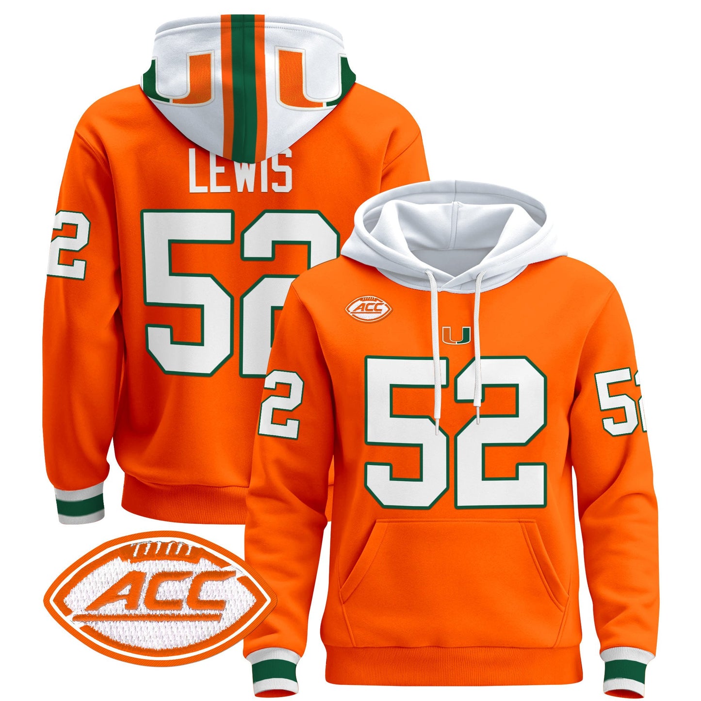 Miami Hurricanes 2024 Pullover Hoodie