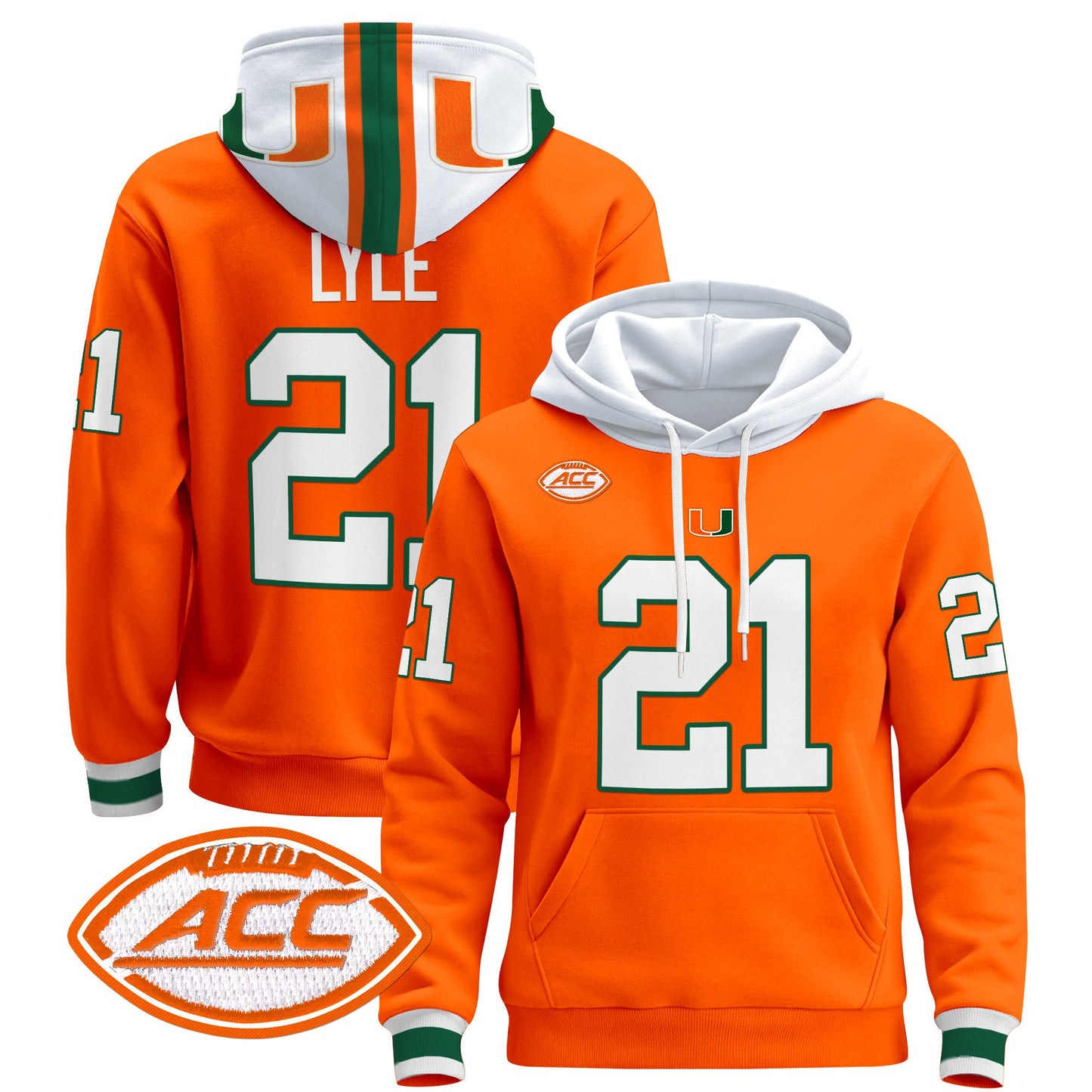 Miami Hurricanes 2024 Pullover Hoodie