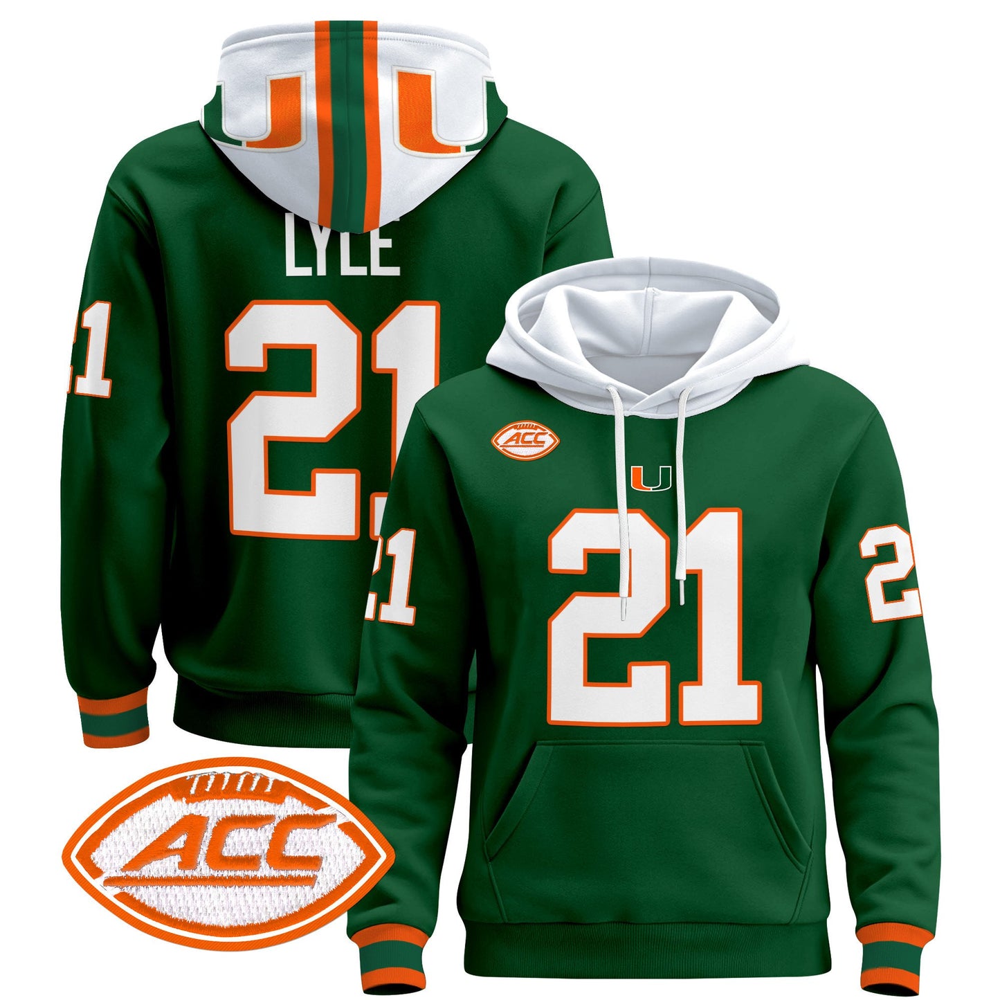 Miami Hurricanes 2024 Pullover Hoodie