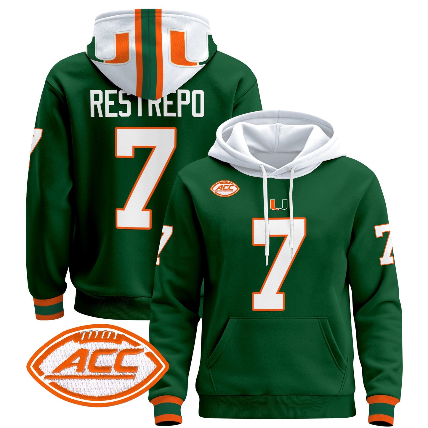 Miami Hurricanes 2024 Pullover Hoodie