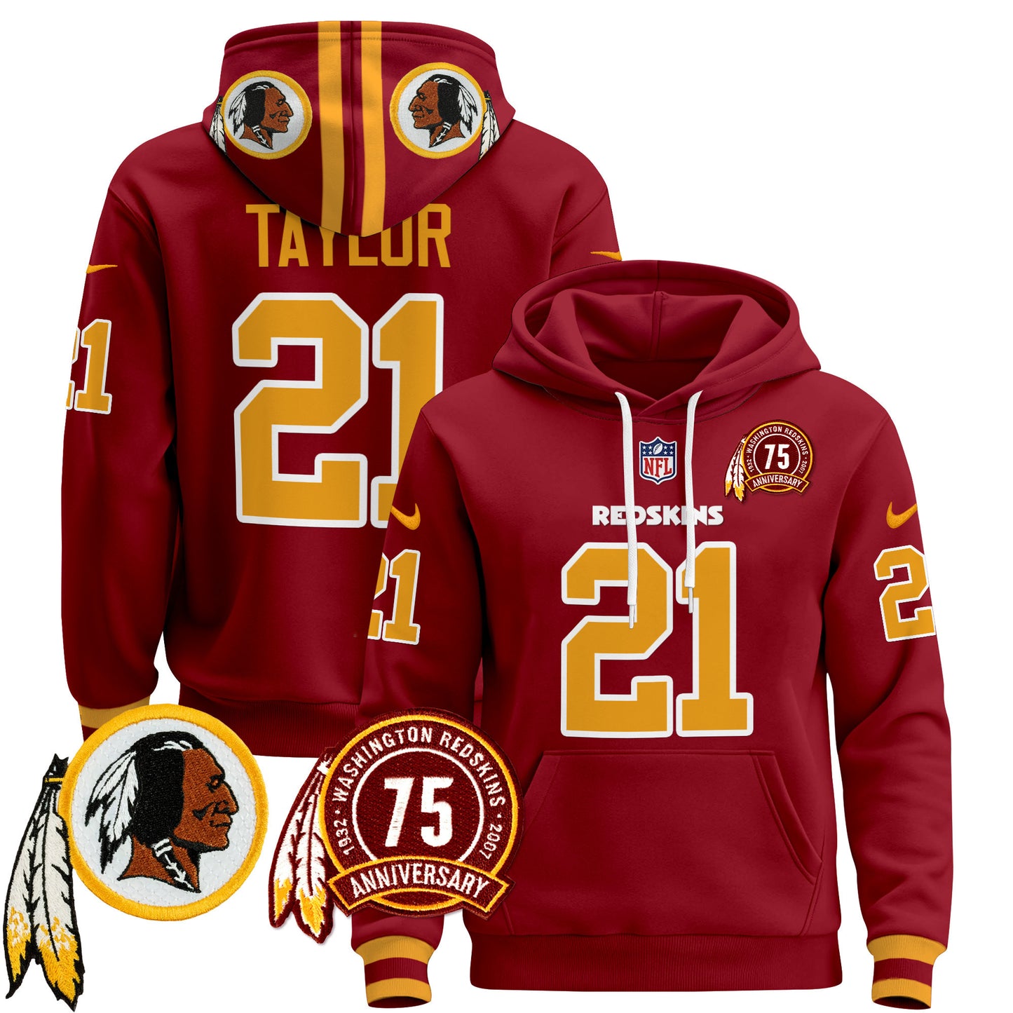 Washington Redskins 2024 Pullover Hoodie