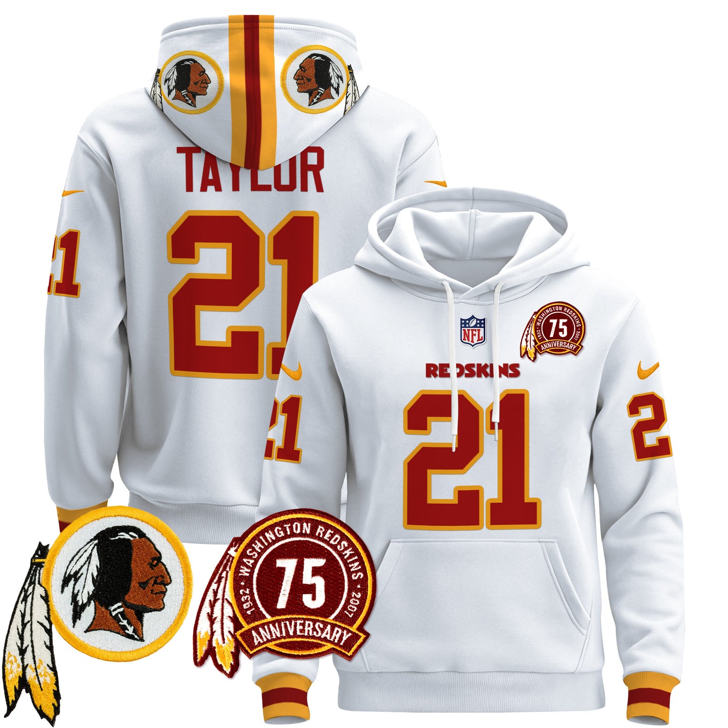 Washington Redskins 2024 Pullover Hoodie