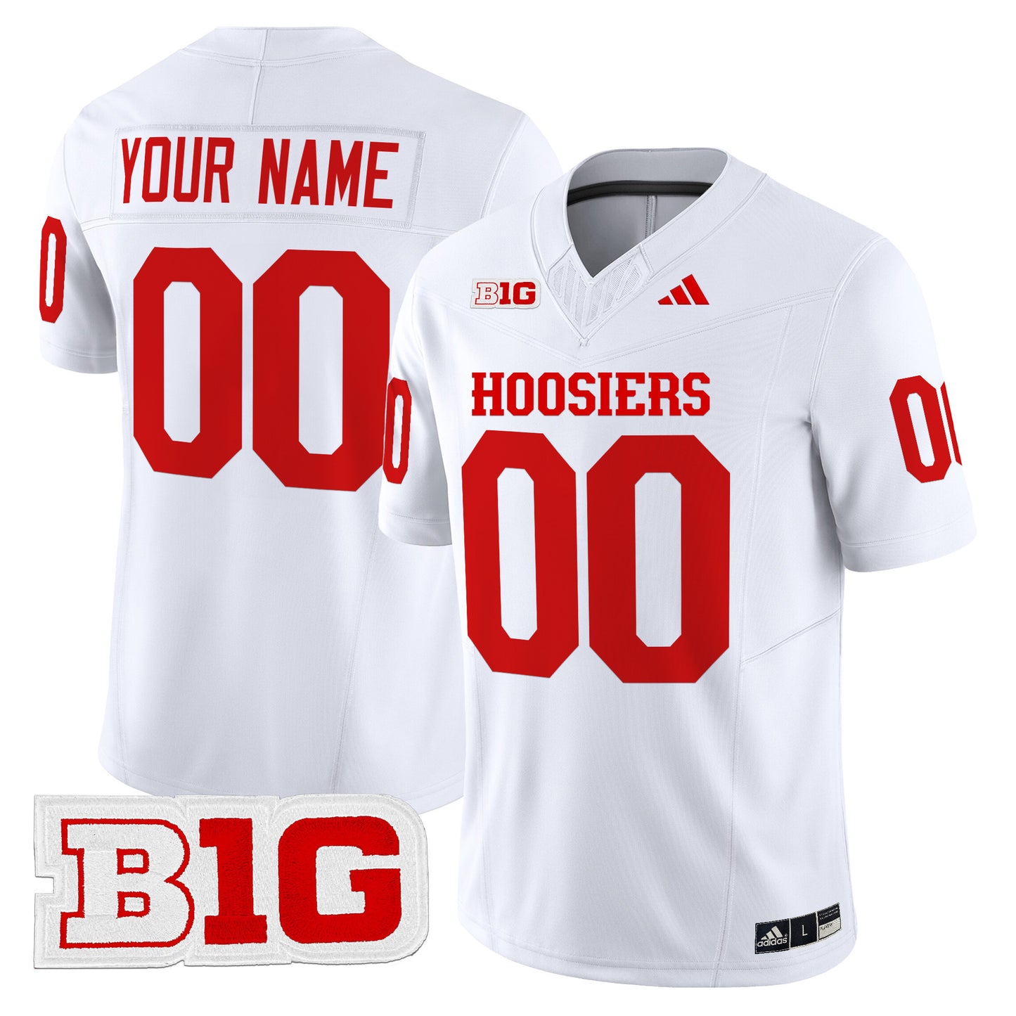 Indiana Hoosiers 2024 Vapor Limited Custom Jersey - All Stitched