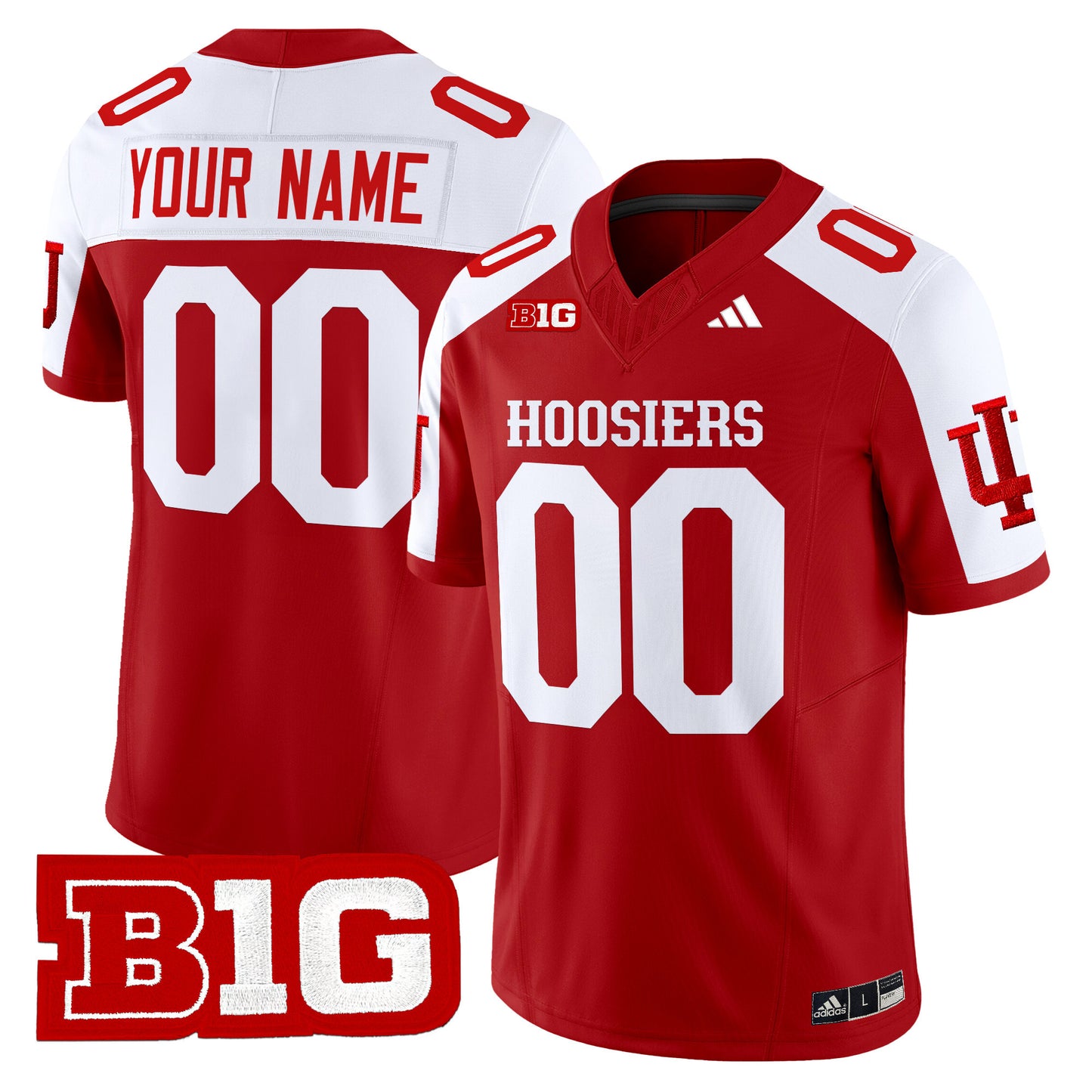 Indiana Hoosiers 2024 Vapor Limited Custom Jersey - All Stitched