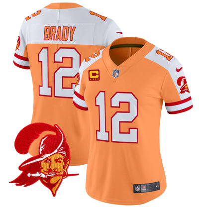 WoTampa Bay Buccaneers Throwback Vapor Limited Jersey V2 - All Stitched