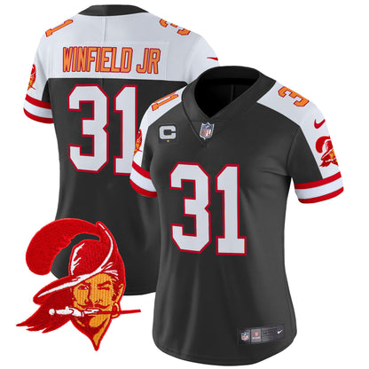 WoTampa Bay Buccaneers Throwback Vapor Limited Jersey V2 - All Stitched