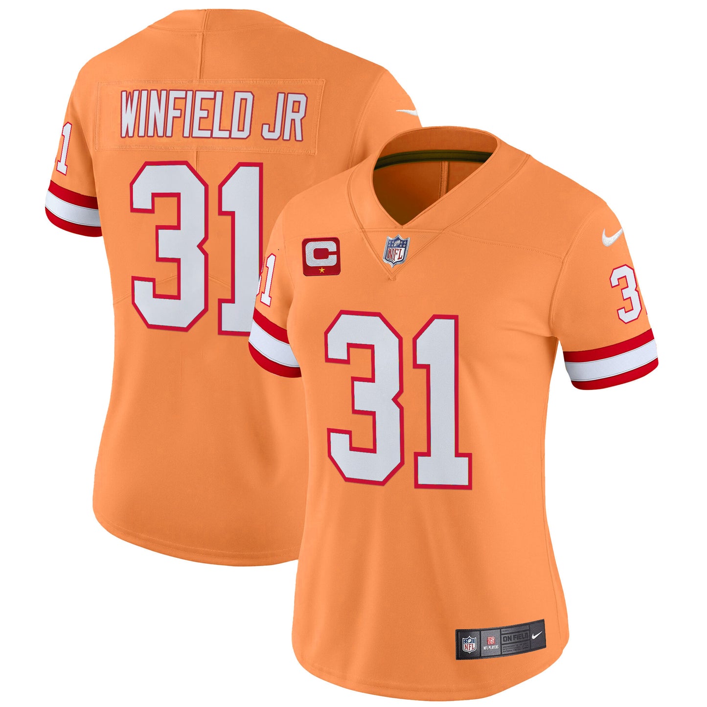 WoTampa Bay Buccaneers Throwback Vapor Limited Jersey V2 - All Stitched