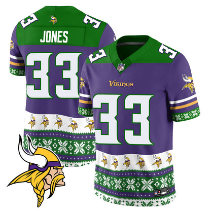 Vikings 2024 Christmas Vapor Limited Jersey