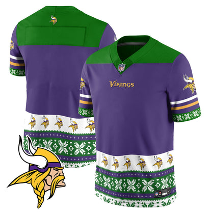 Vikings 2024 Christmas Vapor Limited Jersey