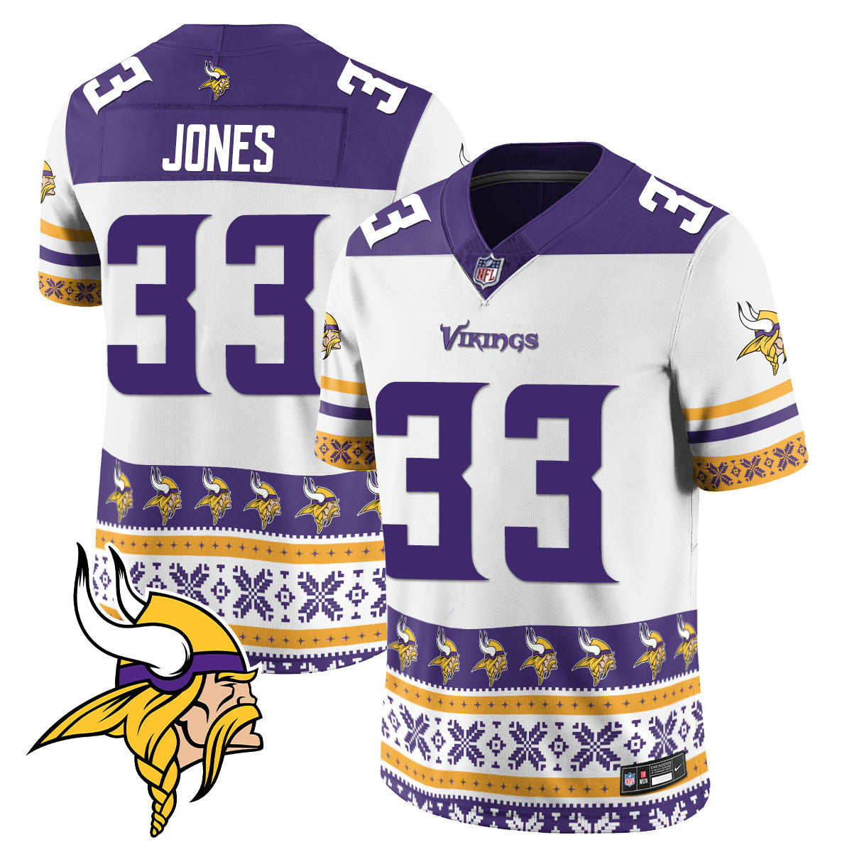 Vikings 2024 Christmas Vapor Limited Jersey