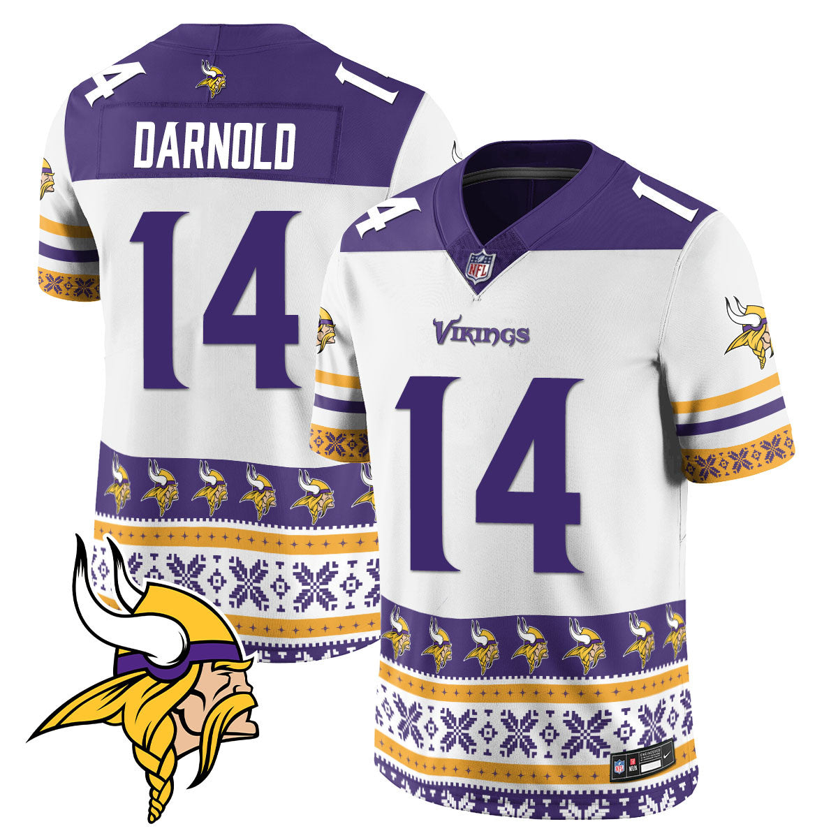 Vikings 2024 Christmas Vapor Limited Jersey