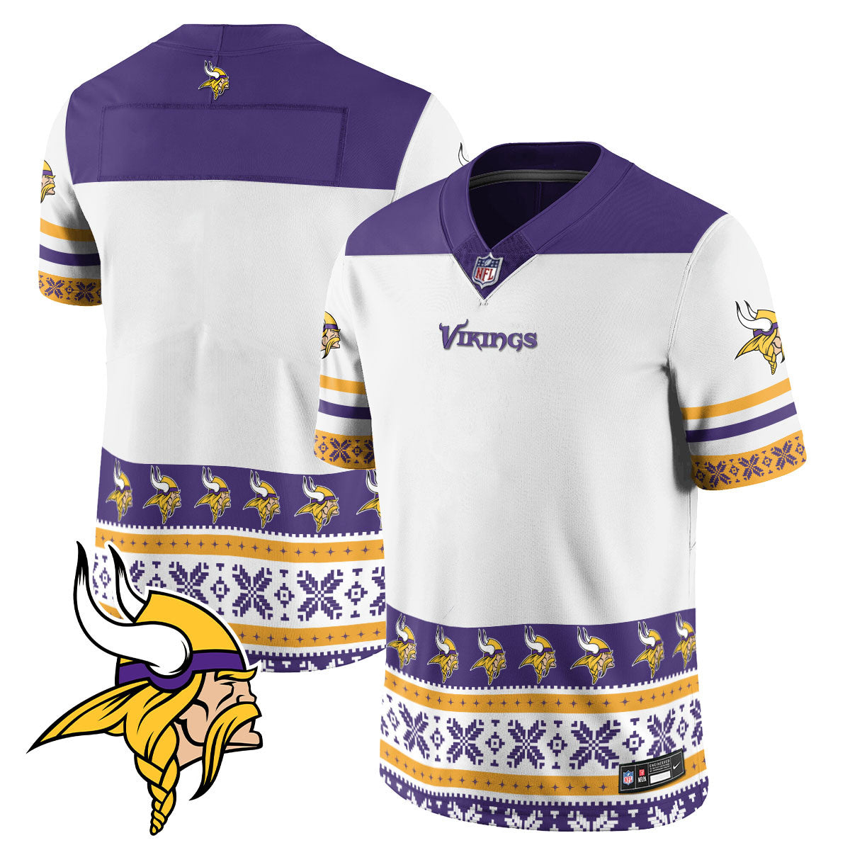 Vikings 2024 Christmas Vapor Limited Jersey