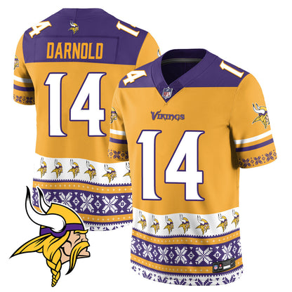 Vikings 2024 Christmas Vapor Limited Jersey