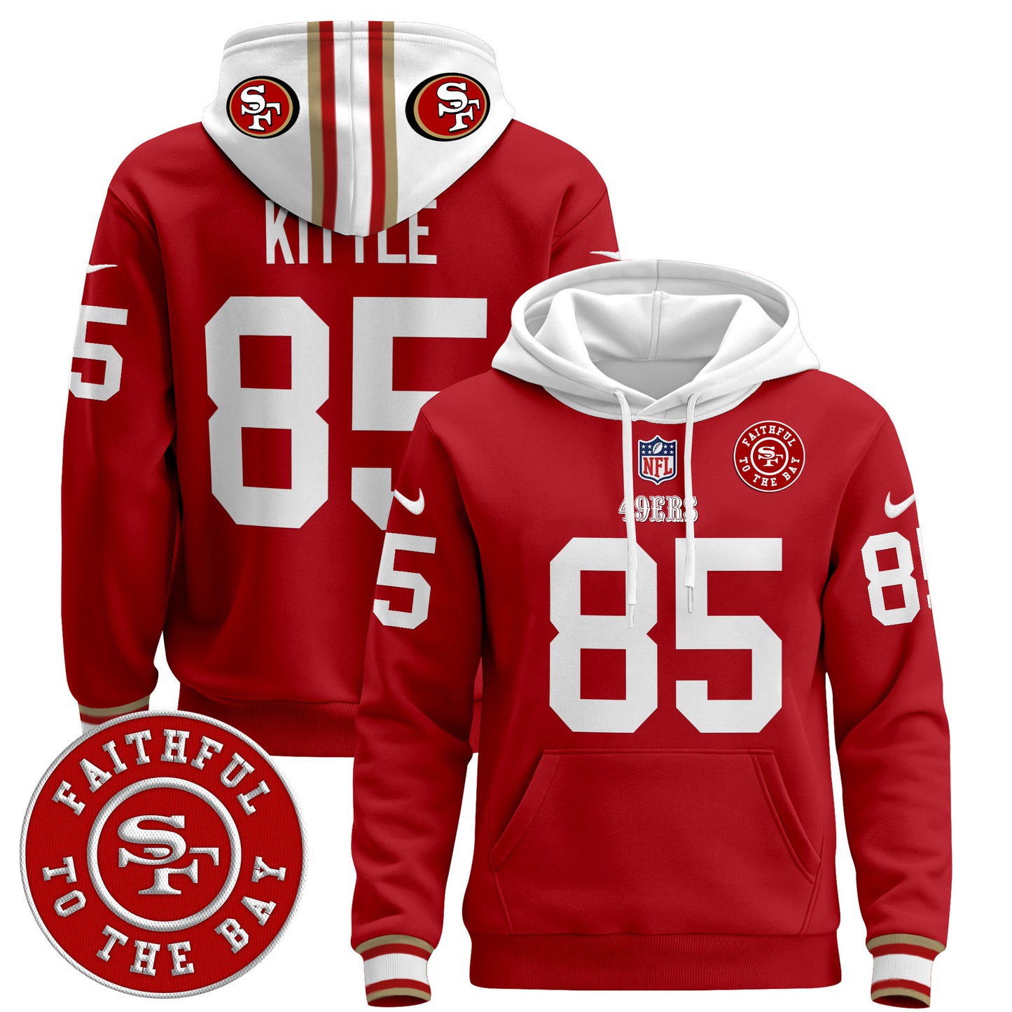 49ers 2024 Pullover Hoodie