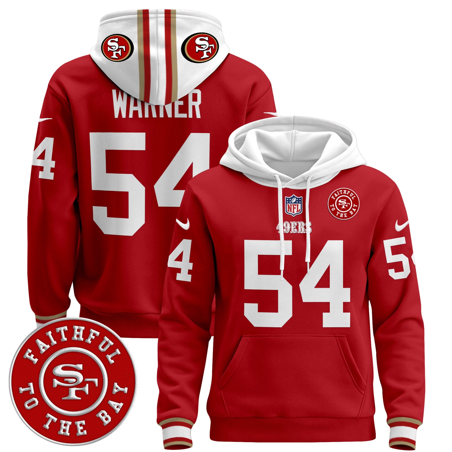 49ers 2024 Pullover Hoodie