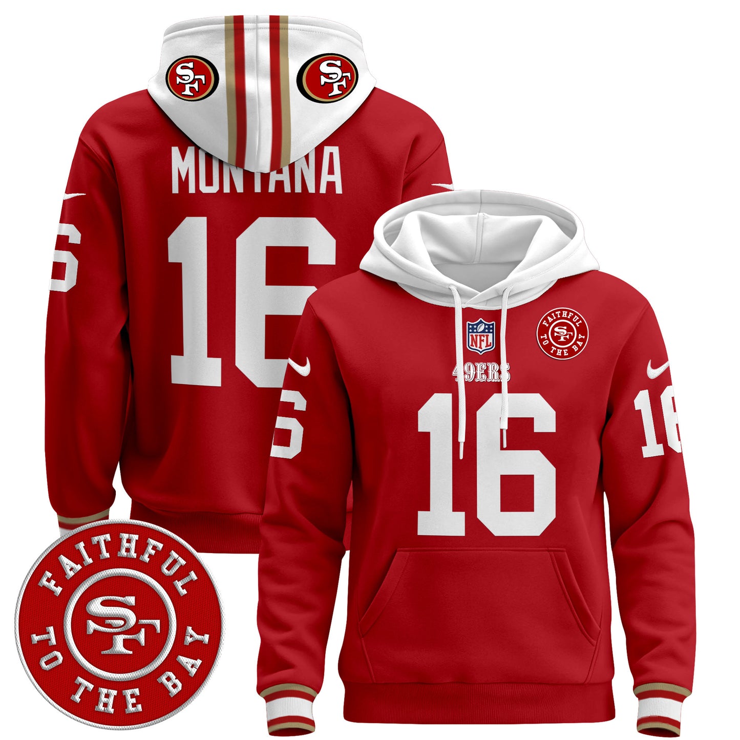 49ers 2024 Pullover Hoodie